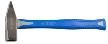 Молоток с фиберглассовой рукояткой, ЗУБР "ПРОФЕССИОНАЛ" 20035-10, кованый, 1000 г 20035-10 купить в Уфе