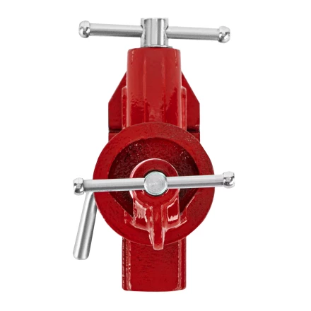 Тиски слесарные MTX 50 мм настольные поворотные c наковальней 18675 купить в Уфе