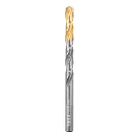 Набор сверл по металлу Denzel, 2-8мм, Р6М5К8-TiN, Golden Tip, 6 шт 723004 купить в Уфе