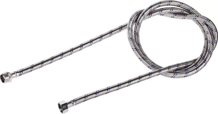 Подводка гибкая ЗУБР для воды, оплетка из нержавеющей стали, г/ш 1/2&quot; - 2м 51005-G/S-200 купить в Уфе