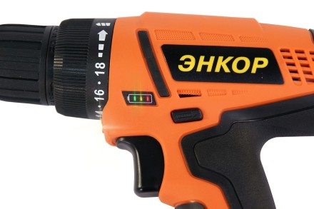 Шуруповерт акк ДША-2 14,4ЭР/10Л кейс Энкор 50024 купить в Уфе