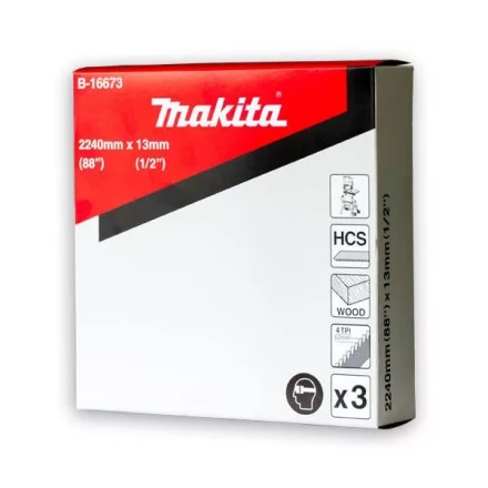 Набор полотен Makita B-16673 для ленточной пилы купить в Уфе