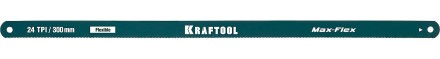 Полотно гибкое Max Flex, KRAFTOOL 15941-24-S10, безопасное, с волнообразной разводкой, 24 TPI, 10шт, 300мм 15941-24-S10 купить в Уфе