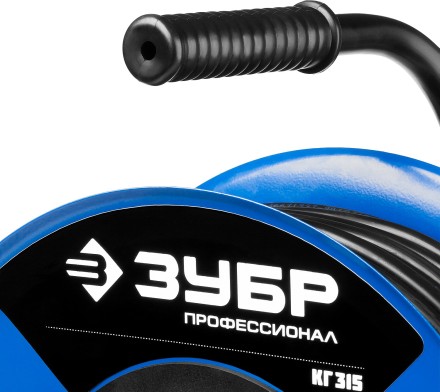 Удлинитель на катушке &quot;КГ 315&quot;, 30 м, 3700 Вт, 4 гнезда, IP44, КГ 3х1,5 кв мм, ЗУБР 55080-30 купить в Уфе