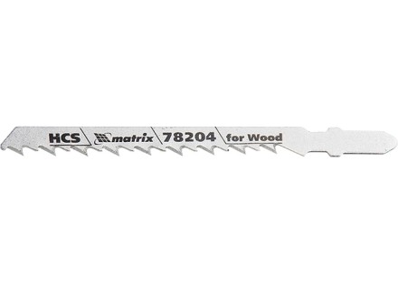Полотна для электролобзика по дереву 3 шт T144D 75 х 4мм HCS MATRIX Professional 78204 купить в Уфе