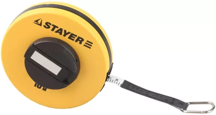 Мерная лента STAYER &quot;STANDARD&quot; фиберглассовая двусторонняя, 10м 34153-10 купить в Уфе