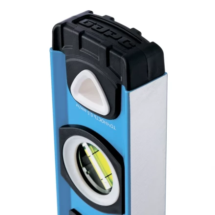 Уровень алюминиевый двуручный 600 мм профиль 1.6 мм фрезерованный ударопрочные заглушки 3 глазка БАРС 34350 купить в Уфе