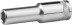 Торцовая головка KRAFTOOL &quot;INDUSTRIE QUALITAT&quot;, удлиненная, Cr-V, FLANK, хромосатинированная, 1/2&quot;, 11 мм 27807-11_z01 купить в Уфе
