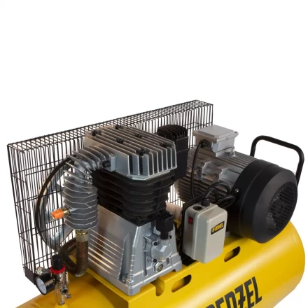 Компрессор воздушный, ременный привод BCI5500-T/270, 5.5 кВт, 270 литров, 850 л/мин Denzel 58129 купить в Уфе