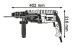 Перфоратор BOSCH GBH 2-28 F (0.611.267.600) купить в Уфе