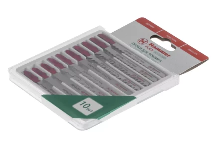 Пилки для лобзика HAMMER JG WD-PL-MT набор No5 (10шт.) купить в Уфе