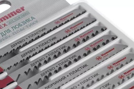 Пилки для лобзика HAMMER JG WD-PL-MT набор No5 (10шт.) купить в Уфе