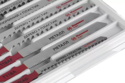 Пилки для лобзика HAMMER JG WD-PL-MT набор No5 (10шт.) купить в Уфе