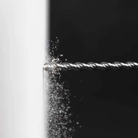 Бур по бетону Denzel, 12 x 600 мм, двойная спираль, три пылеотводящие кромки, 705028 купить в Уфе