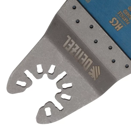 Насадка для МФИ режущая прямая, HCS, по дереву, ламинату 65 х 1.8 мм, крупный зуб Denzel 782313 купить в Уфе