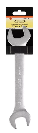 Ключ гаечный рожковый двусторонний 27х30 Энкор 26043 купить в Уфе