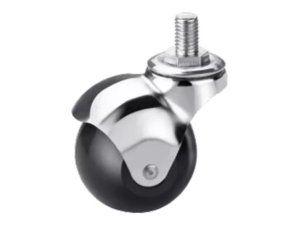 Колесо мебельное поворотное резиновое SCmt 25 50 мм с болтом 1027290 купить в Уфе