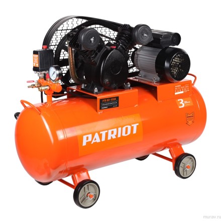 Компрессор масляный поршневой ременной PATRIOT PTR 80/450A купить в Уфе