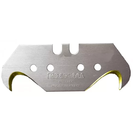 Лезвие KRAFTOOL&quot;PRO&quot; &quot;SOLINGEN&quot;сменное,для универс ножей,нитрид титана,многоур закалка,крюк типS24,18,7х50х0,50мм,5шт 09643-TIN-S5_z01 купить в Уфе