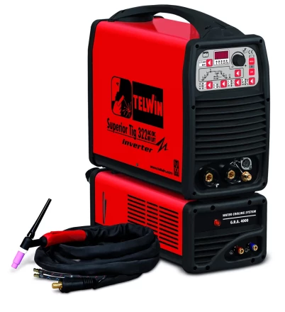 Сварочный аппарат  Telwin SUPERIOR TIG 322 AC/DC HF/LIFT AQUA TIG ACC купить в Уфе