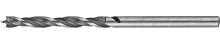 Сверло по дереву, двухленточное, спиральное, KRAFTOOL 29400-075-04, d=4x75мм 29400-075-04 купить в Уфе