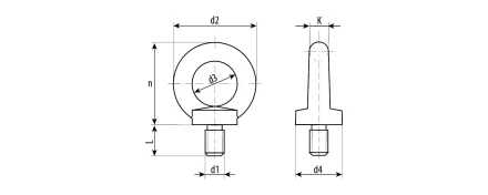 Рым-болты DIN 580 карточка серия ПРОФЕССИОНАЛ купить в Уфе