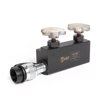 Кран гидравлический распределительный КВТ КГР-2 2-канальный (85076) купить в Уфе