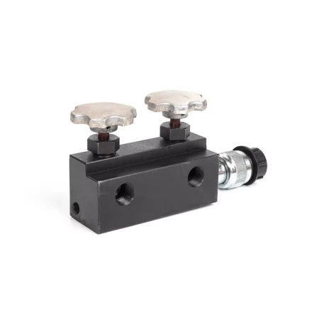 Кран гидравлический распределительный КВТ КГР-2 2-канальный (85076) купить в Уфе