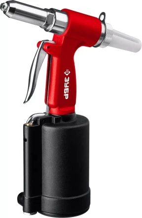 ЗУБР ПЗ-48, 2.4 - 4.8 мм, цельнометаллический корпус, пневматический заклепочник (31283) купить в Уфе