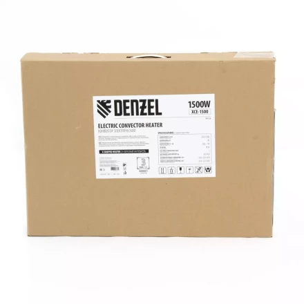 Конвектор электрический XCE-1500, 230 В, 1500 Вт, X-образный нагреватель Denzel 98116 купить в Уфе