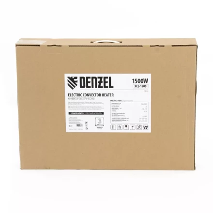 Конвектор электрический XCE-1500, 230 В, 1500 Вт, X-образный нагреватель Denzel 98116 купить в Уфе