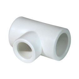 Тройник переходной PP-R 40x20x40 белый (20/160) 45424