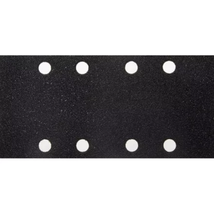 Лист шлиф. универсал. URAGAN "Оптимален для твердых пород дерева" 8 отверстий по линии, для ПШМ, P60, 80х166мм, 10шт 907-22101-060-10 купить в Уфе