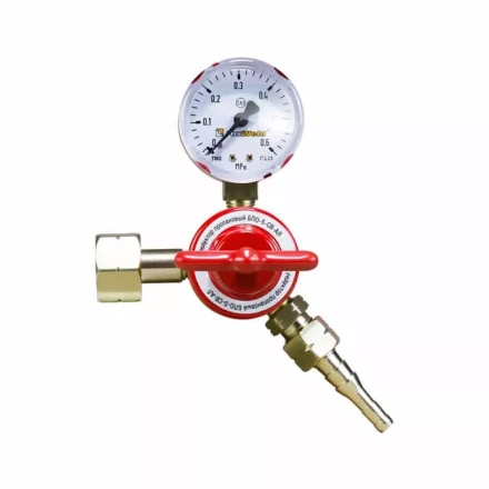 Редуктор пропановый FoxWeld БПО-5-СВ-АЛ1 манометр купить в Уфе