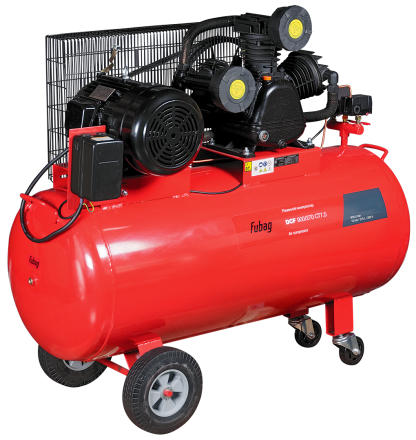 Компрессор масляный поршневой ременной Fubag DCF 900/270 CT7.5 двухступенчатый купить в Уфе