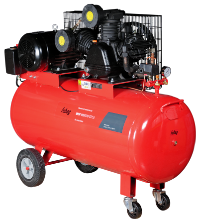 Компрессор масляный поршневой ременной Fubag DCF 900/270 CT7.5 двухступенчатый купить в Уфе