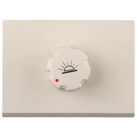 Диммер СВЕТОЗАР &quot;ЭФФЕКТ&quot; без вставки и рамки, цвет бежевый, 60-500Вт SV-54442-B купить в Уфе