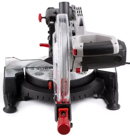 Пила торцовочная ЗУБР &quot;МАСТЕР&quot;, сдвижная голова, 255 мм, 4800 об/мин, 1600 Вт ЗПТ-255-1600-Л-02 купить в Уфе