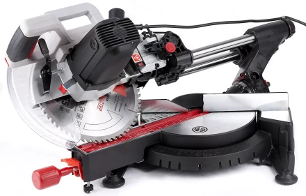 Пила торцовочная ЗУБР &quot;МАСТЕР&quot;, сдвижная голова, 255 мм, 4800 об/мин, 1600 Вт ЗПТ-255-1600-Л-02 купить в Уфе