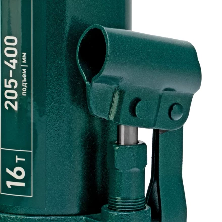 Домкрат гидравлический бутылочный Сибртех 50808, 16 т, 205-400 мм купить в Уфе