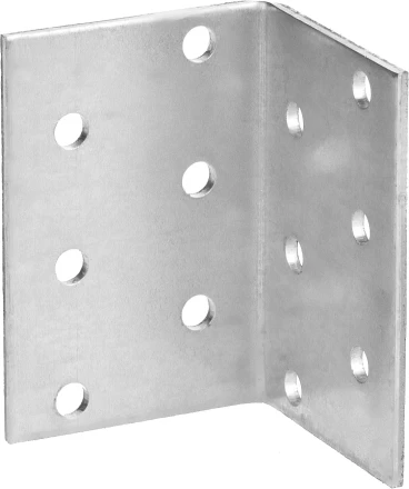 Крепежный угол ЗУБР "МАСТЕР" равносторонний, 60х40х40мм, 1шт 310206-060-040 купить в Уфе