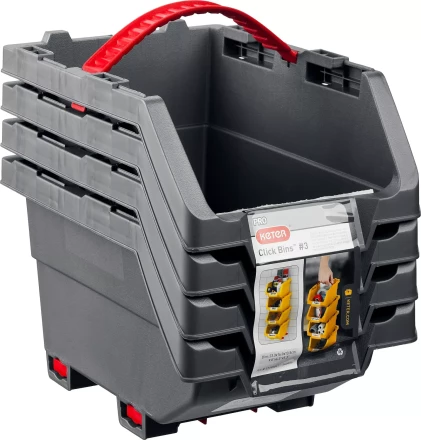 Набор лотков &quot;Clickbin&quot;, 1,3 л, KETER 38066-K4 купить в Уфе