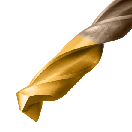 Набор сверл по металлу Denzel 723006, 1,5-6,5мм, Р6М5К8-TiN, Golden Tip, 13 шт купить в Уфе