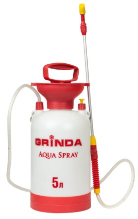 Опрыскиватель садовый GRINDA &quot;Aqua Spray&quot;, широкая горловина, устойчивое дно, алюминиевый удлинитель, 5л 8-425115_z01 купить в Уфе