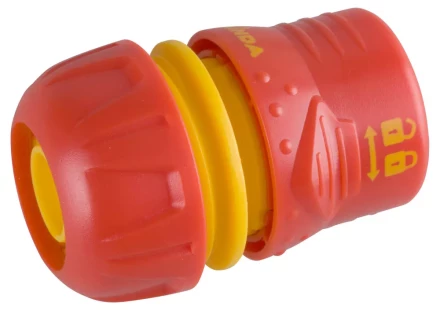 Соединитель GRINDA &quot;Premium&quot; с запирающим механизмом, пластмассовый с TPR, 3/4&quot; 8-426428 купить в Уфе