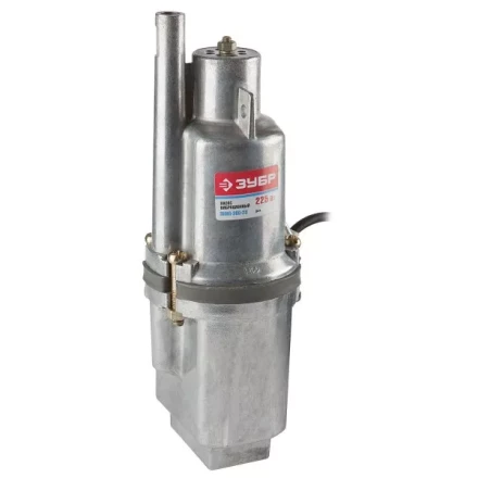 Насос ЗУБР &quot;Родничок&quot; вибрационный, погружной, для чистой воды, 1500 л/ч, напор 60 м, шнур 25 м, 225 Вт ЗНВП-300-25 купить в Уфе