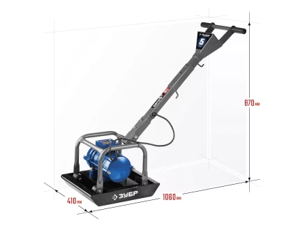 Виброплита электрическая ЗВПЭ-5 Г серия ПРОФЕССИОНАЛ купить в Уфе