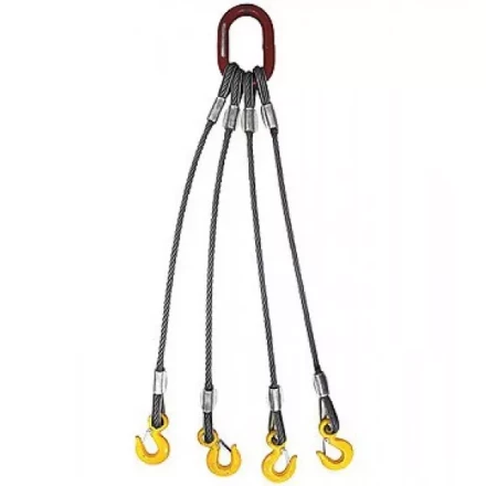 Строп канатный TOR 4СК г/п 2,5 т 10,0 м 1007516 купить в Уфе