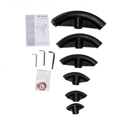 Трубогиб гидравлический, горизонтальный, 13 т, башмаки 1/2&quot;-2&quot; STELS 18151 купить в Уфе