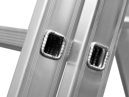 Лестница ЗУБР универсальная, двухсекционная со стабилизатором, 8 ступеней 38821-08 купить в Уфе